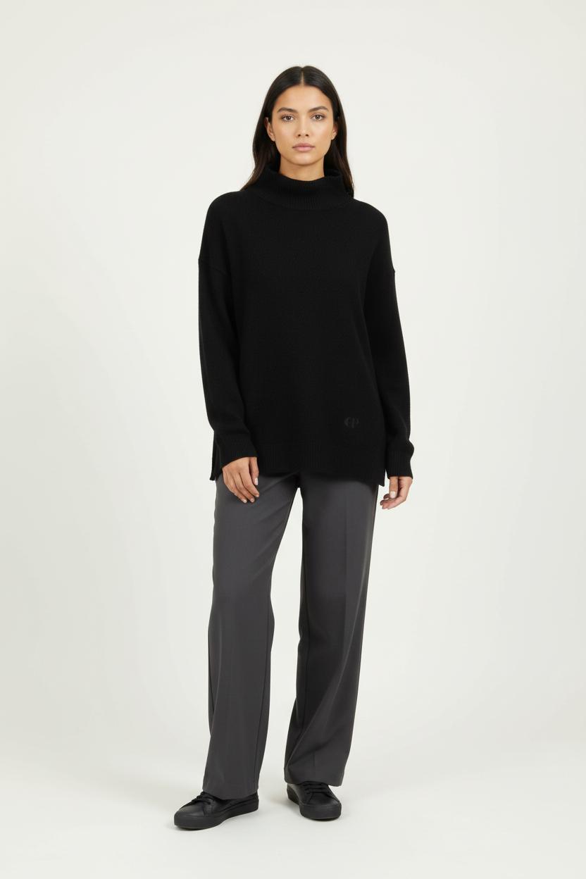 Pull Noir - Taille S/36 de la marque Claudie Pierlot | PARAD95767 - Vendu par Paradigme - Image 1