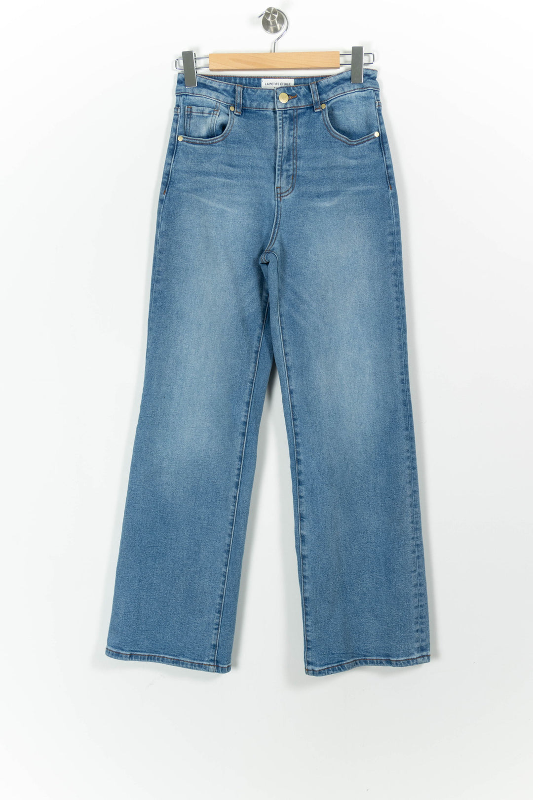 Jean Bleu - Taille S/36 de la marque La Petite Etoile | PARAD95768 - Vendu par Paradigme - Image 2