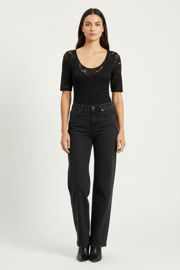 Body Noir - Taille S/36 de la marque ba&sh | PARAD95773 - Vendu par Paradigme - Image 1
