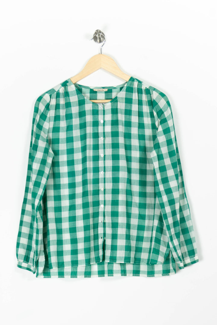 Chemise Verte et Blanche - Taille S/36 de la marque Emile & Ida | PARAD95777 - Vendu par Paradigme - Image 2
