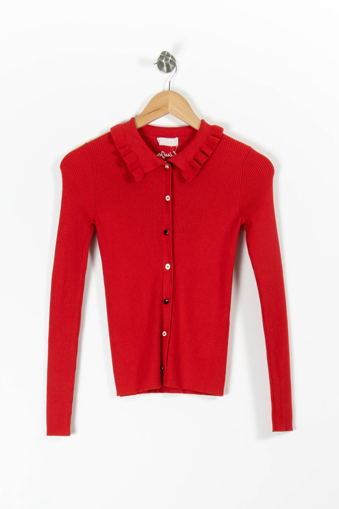 Cardigan Rouge - Taille S/36 de la marque Liu Jo | PARAD95780 - Vendu par Paradigme - Image 2