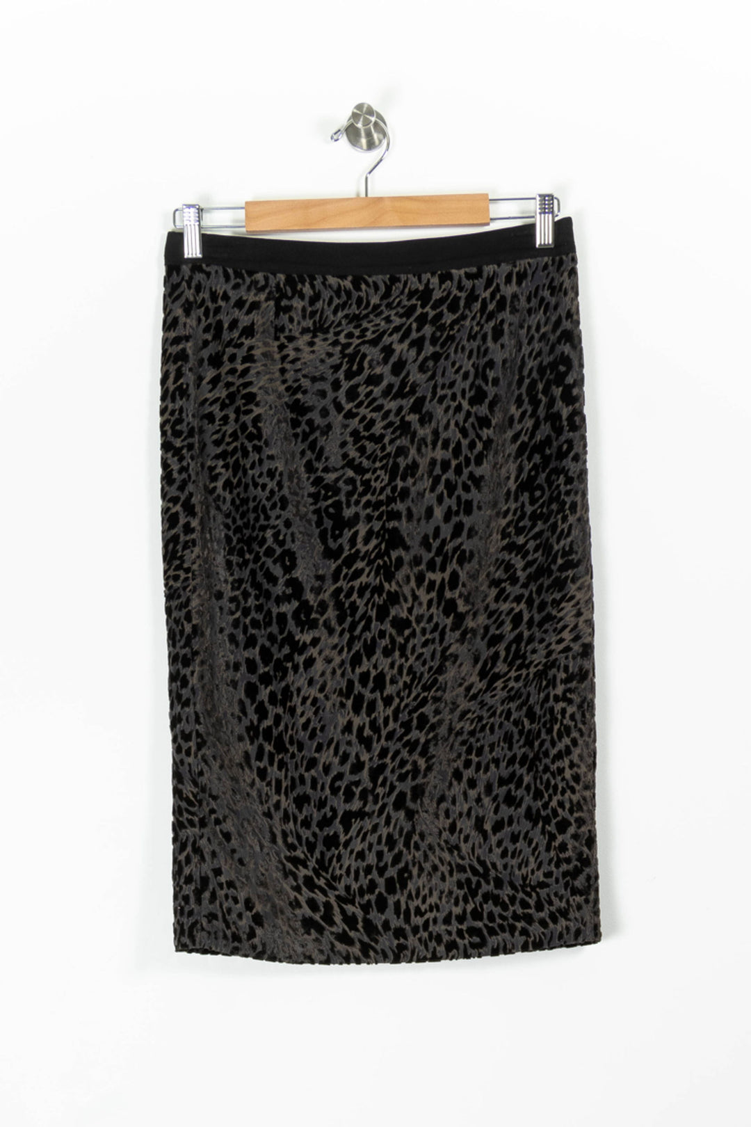Jupe Fendue Noire et Grise - Taille S/36 de la marque Roseanna | PARAD95781 - Vendu par Paradigme - Image 4