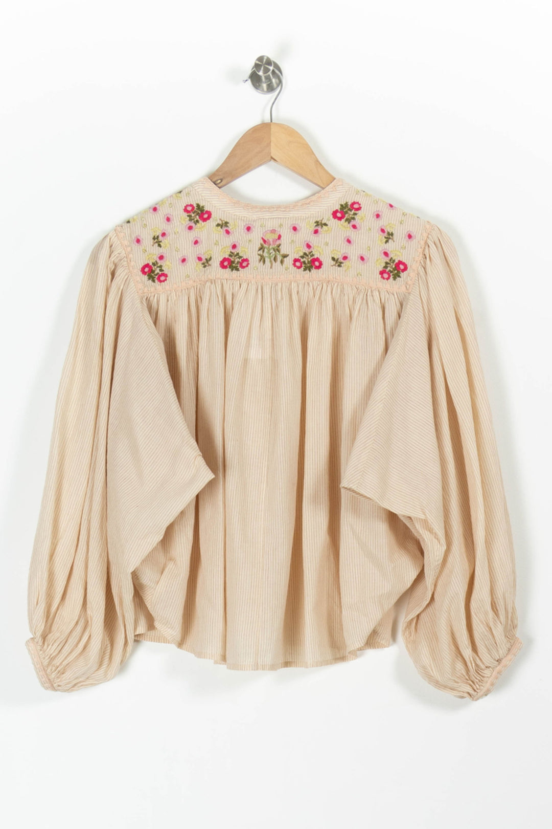 Blouse Beige - Taille S/36 de la marque Louise Misha | PARAD95787 - Vendu par Paradigme - Image 4