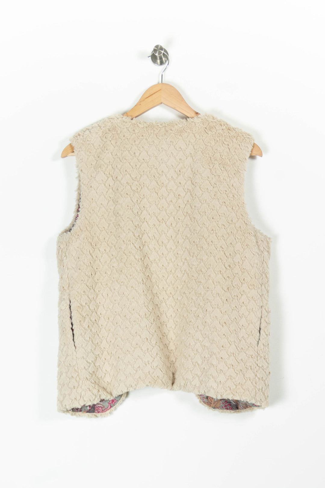 Gilet Sans Manches Beige - Taille S/36 de la marque Louise Misha | PARAD95788 - Vendu par Paradigme - Image 4