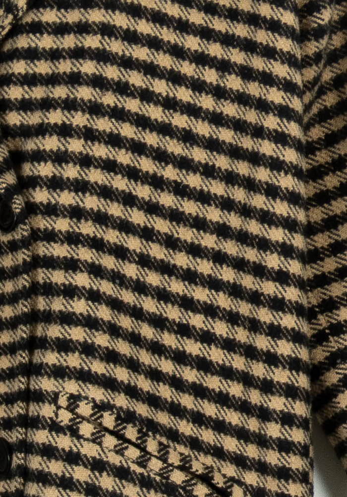Manteau Beige et Noir - Taille S/36 de la marque Emile & Ida | PARAD95790 - Vendu par Paradigme - Image 3