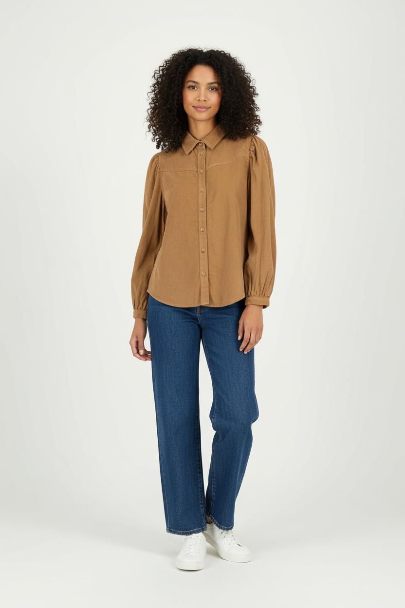 Chemise Marron - Taille XS/34 de la marque Levi's | PARAD95791 - Vendu par Paradigme - Image 1
