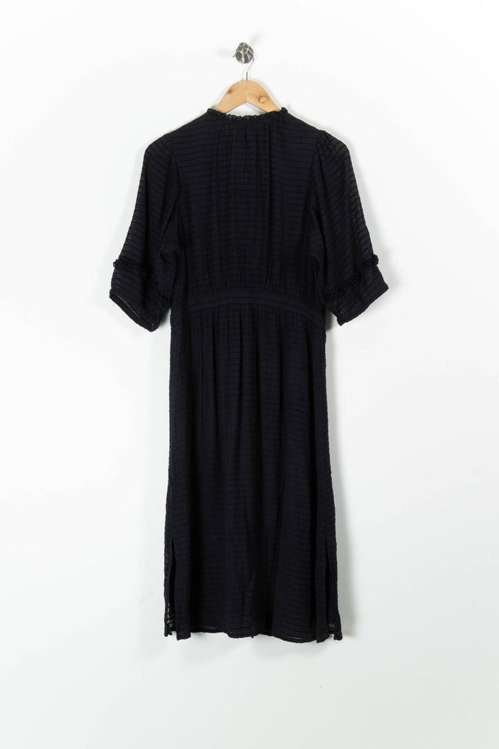 Robe Chemise Bleue - Taille M/38 de la marque Sessùn | PARAD95795 - Vendu par Paradigme - Image 4