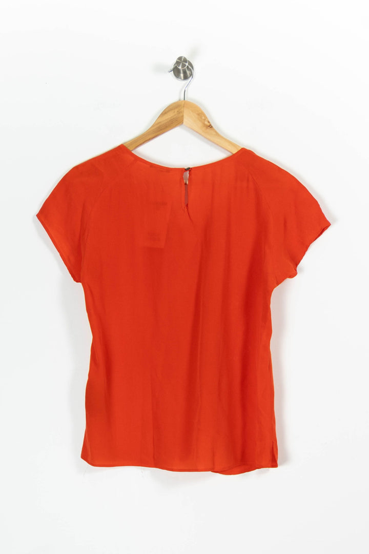 Blouse Orange - Taille L/40 de la marque IKKS | PARAD95801 - Vendu par Paradigme - Image 4
