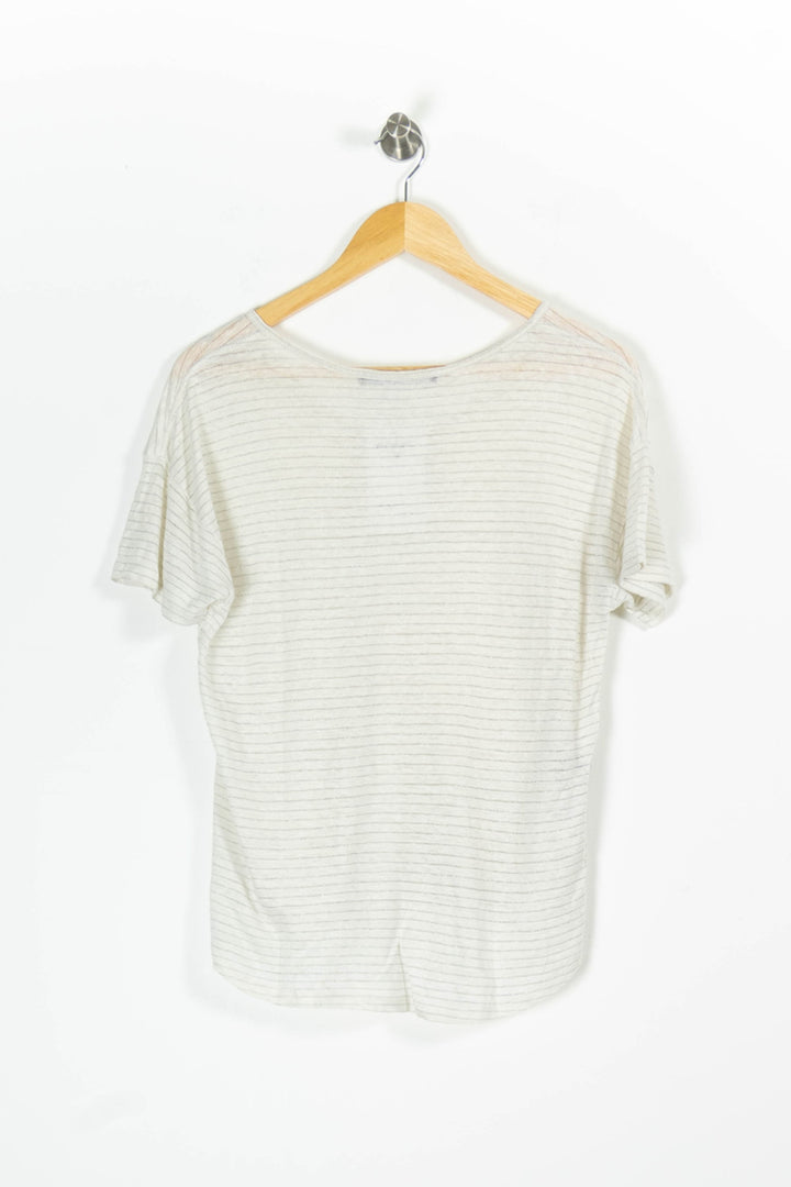 Tee-shirt Blanc - Taille L/40 de la marque Comptoir des Cotonniers | PARAD95803 - Vendu par Paradigme - Image 4