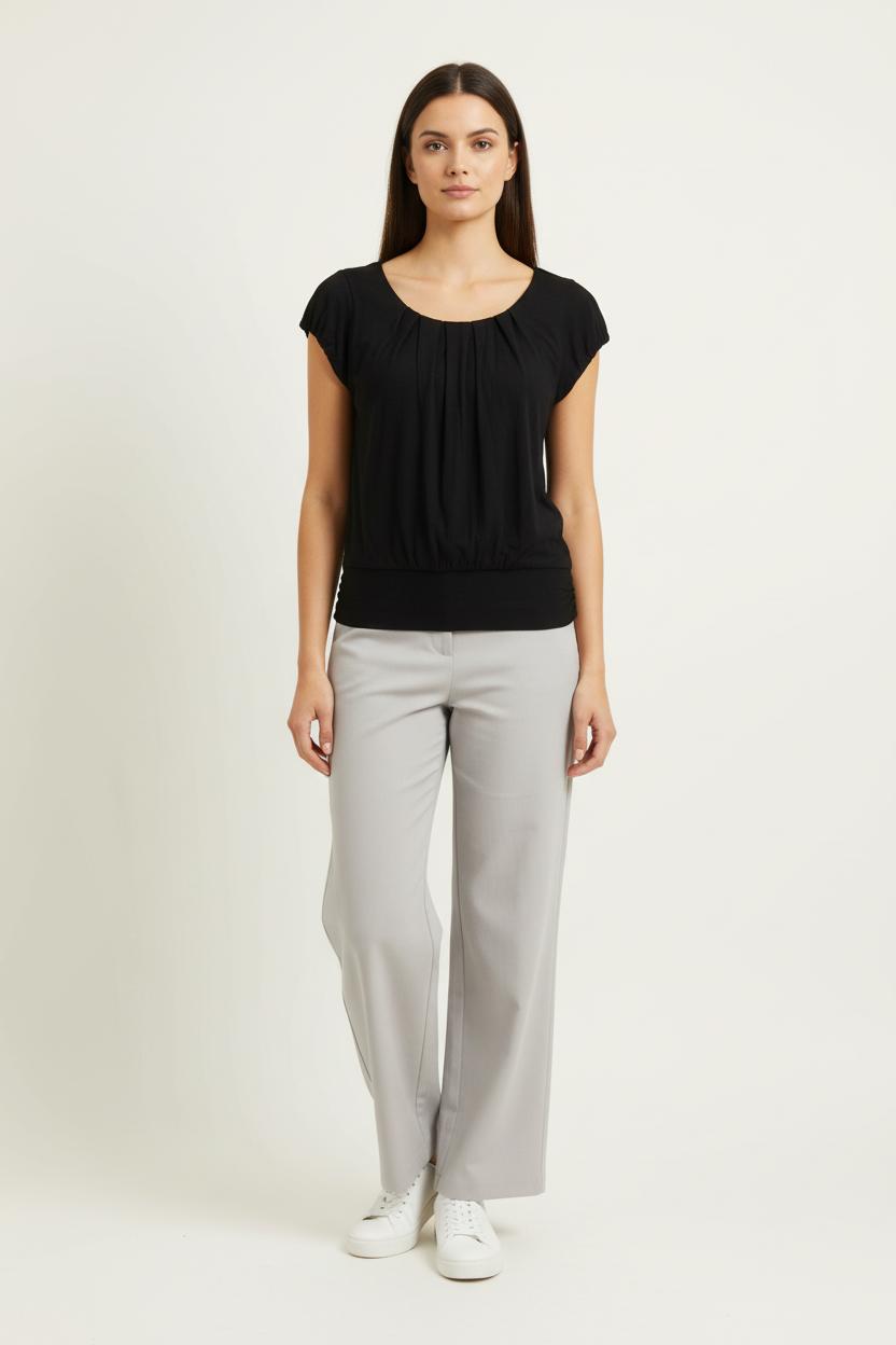 Blouse Noire - Taille L/40 de la marque Tara Jarmon | PARAD95805 - Vendu par Paradigme - Image 1