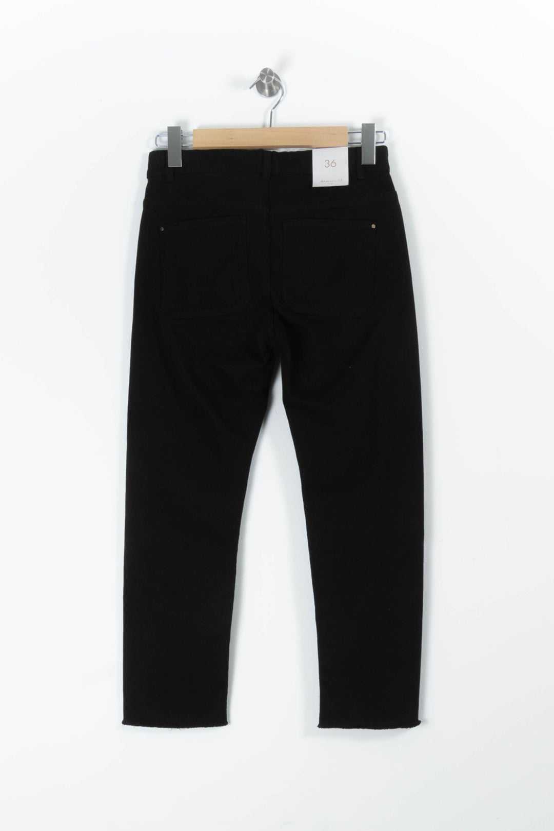 Pantalon Chino Noir - Taille S/36 de la marque Maison 123 | PARAD95814 - Vendu par Paradigme - Image 4