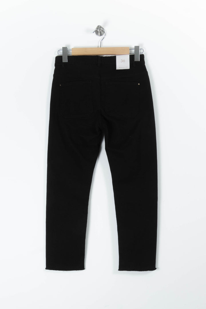 Pantalon Chino Noir - Taille S/36 de la marque Maison 123 | PARAD95814 - Vendu par Paradigme - Image 4
