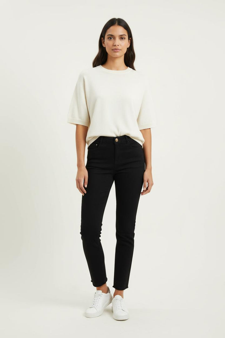Pantalon Chino Noir - Taille S/36 de la marque Maison 123 | PARAD95814 - Vendu par Paradigme - Image 1