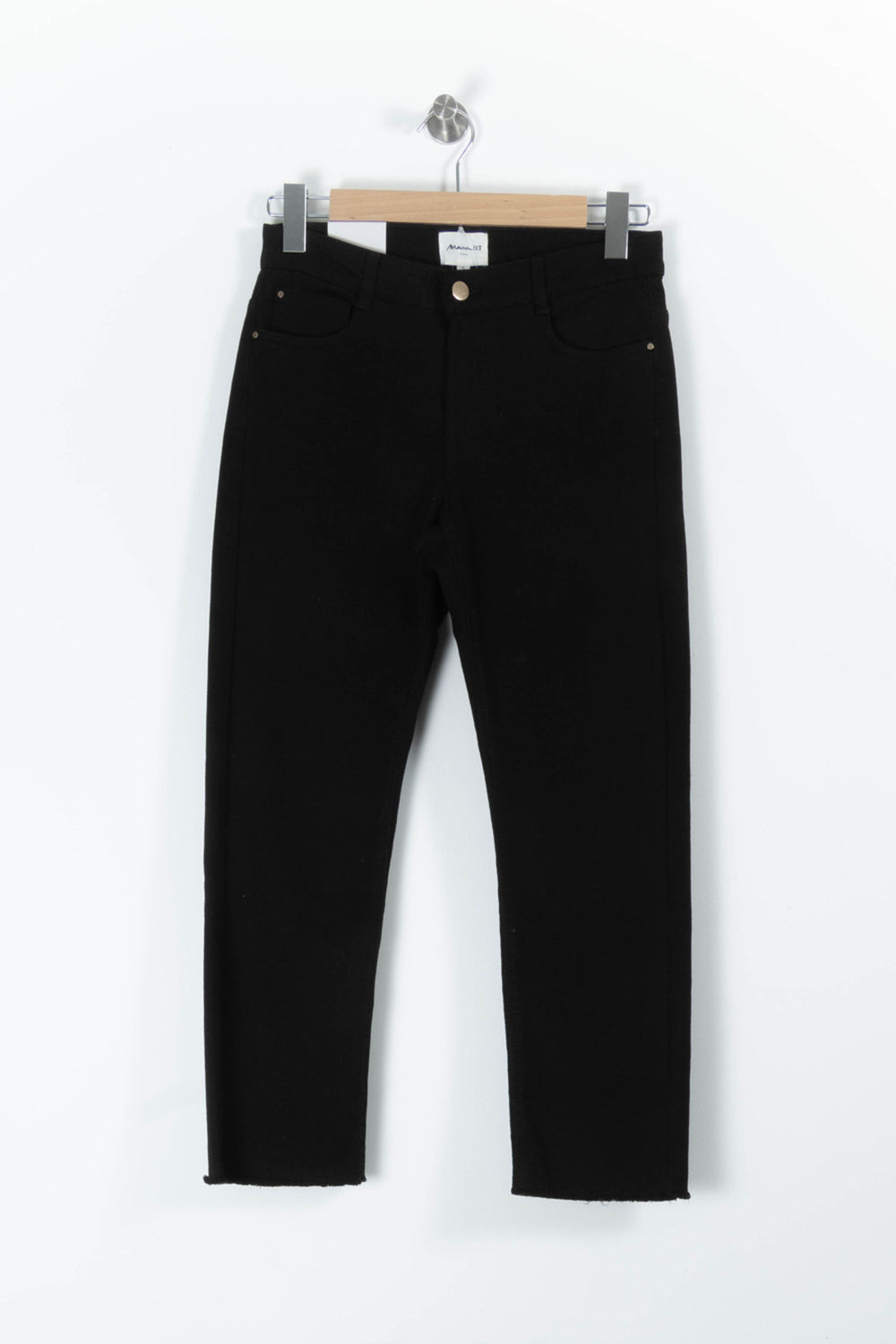 Pantalon Chino Noir - Taille S/36 de la marque Maison 123 | PARAD95814 - Vendu par Paradigme - Image 2