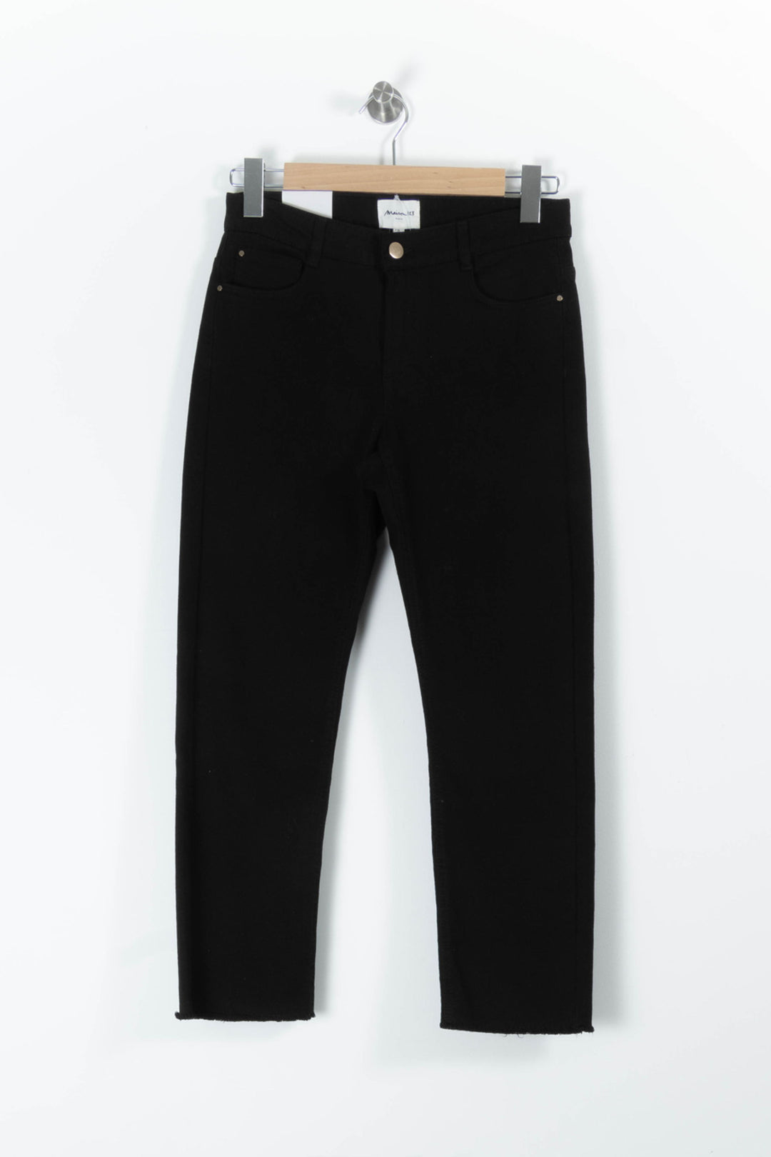 Pantalon Chino Noir - Taille S/36 de la marque Maison 123 | PARAD95814 - Vendu par Paradigme - Image 2