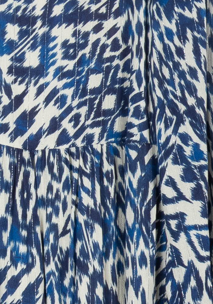 Robe Longue Bleue et Blanche - Taille XS/34 de la marque Maison 123 | PARAD95819 - Vendu par Paradigme - Image 3