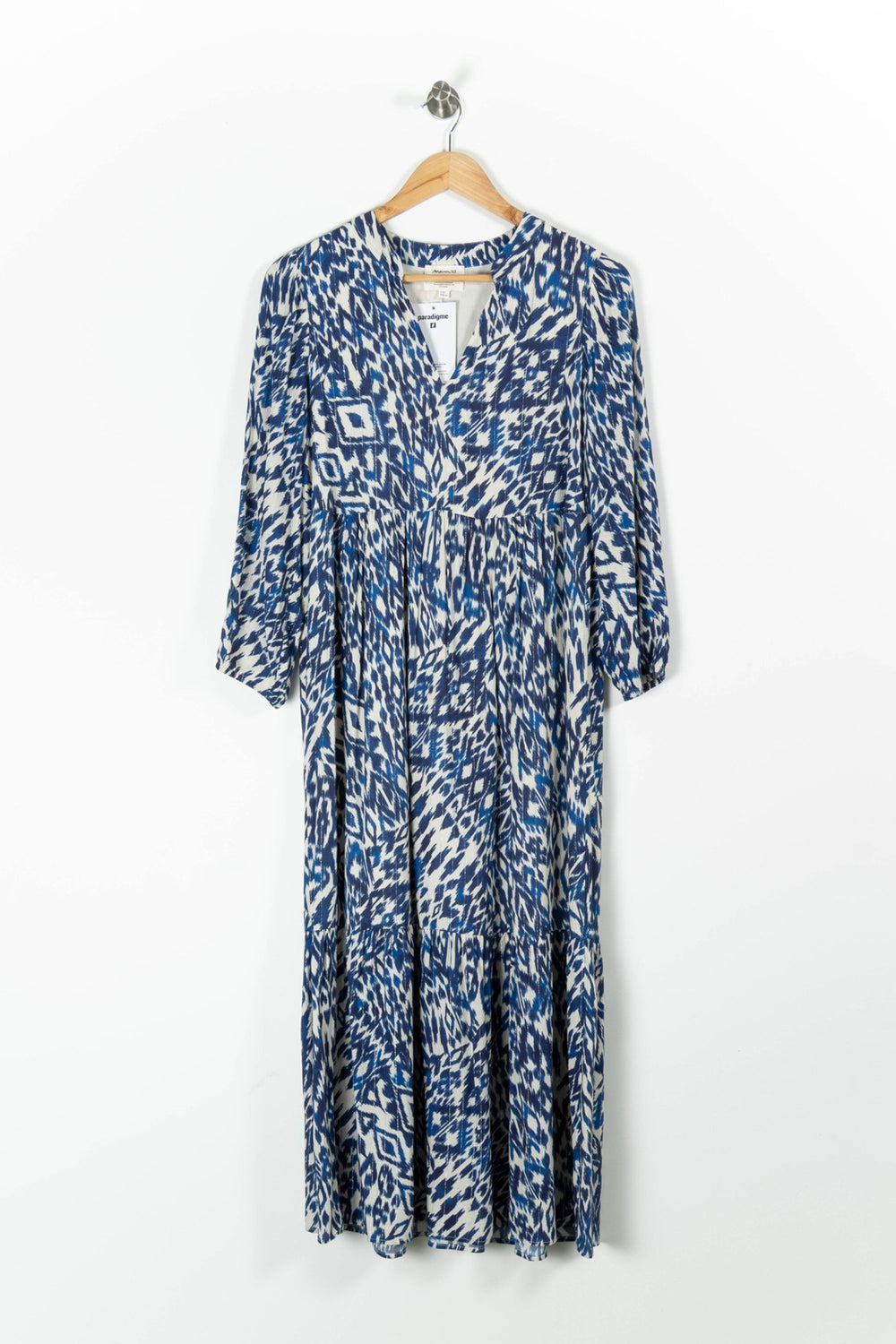 Robe Longue Bleue et Blanche - Taille XS/34 de la marque Maison 123 | PARAD95819 - Vendu par Paradigme - Image 2