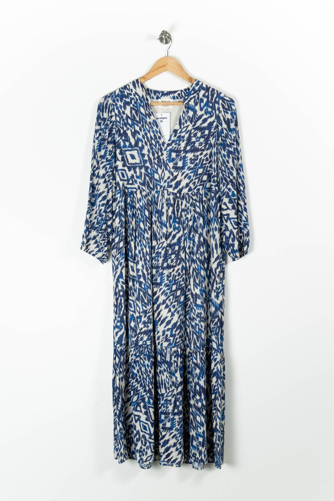 Robe Longue Bleue et Blanche - Taille XS/34 de la marque Maison 123 | PARAD95819 - Vendu par Paradigme - Image 2
