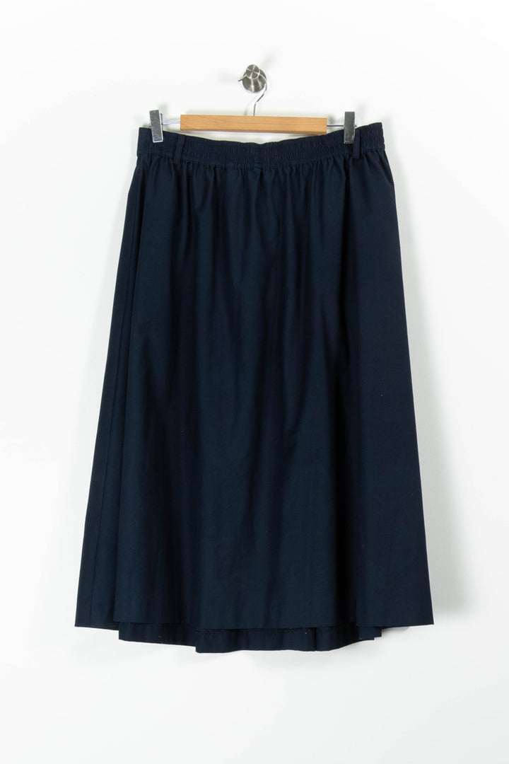 Jupe Plissée Bleue - Taille XL/42 de la marque Galeries Lafayette | PARAD95824 - Vendu par Paradigme - Image 4