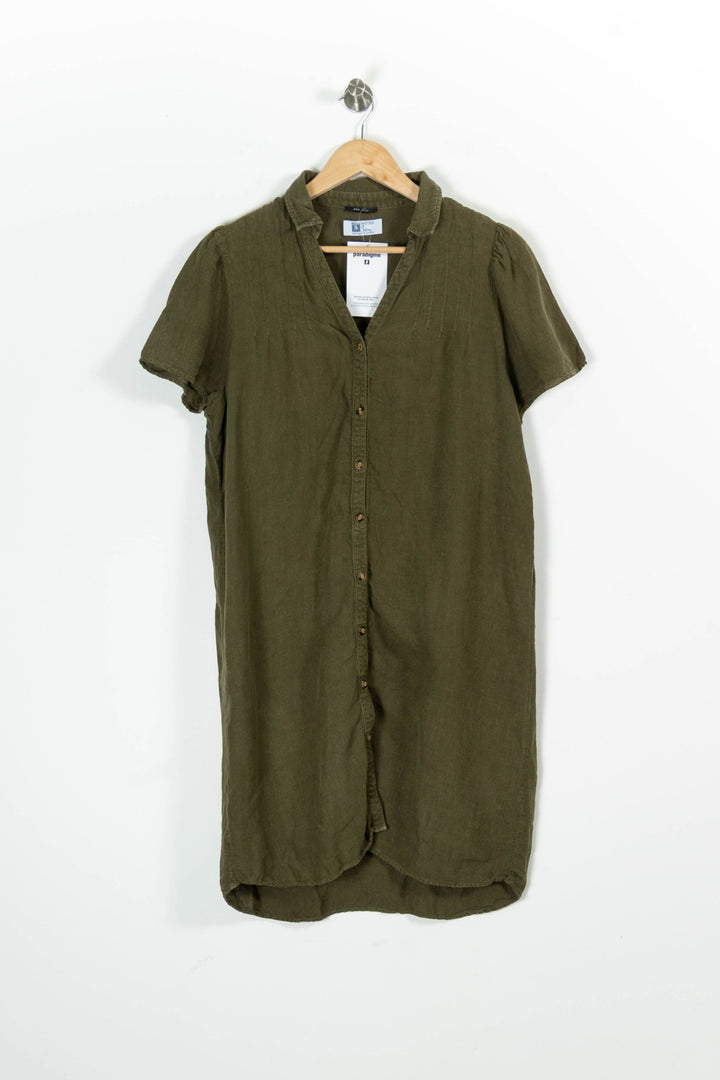 Robe Chemise Verte - Taille L/40 de la marque One Step | PARAD95830 - Vendu par Paradigme - Image 2