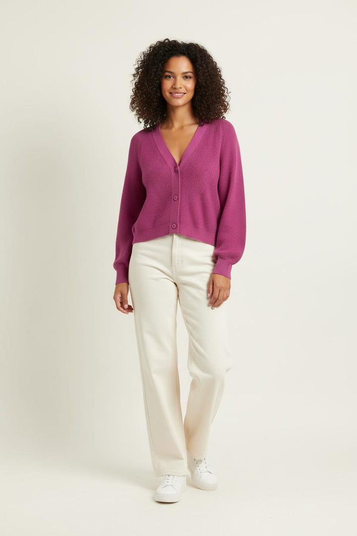 Cardigan Rose - Taille M/38 de la marque Des petits hauts | PARAD95835 - Vendu par Paradigme - Image 1