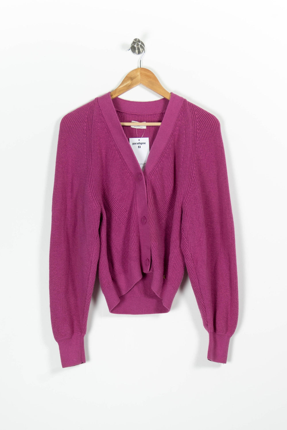 Cardigan Rose - Taille M/38 de la marque Des petits hauts | PARAD95835 - Vendu par Paradigme - Image 2