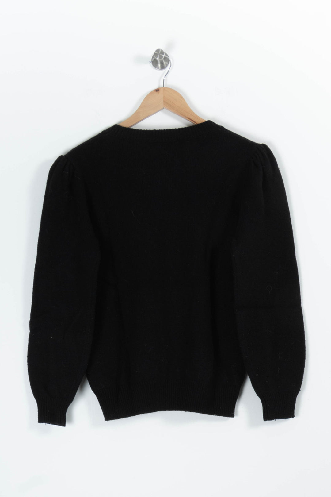 Pull Noir - Taille M/38 de la marque La Fée Maraboutée | PARAD95837 - Vendu par Paradigme - Image 4