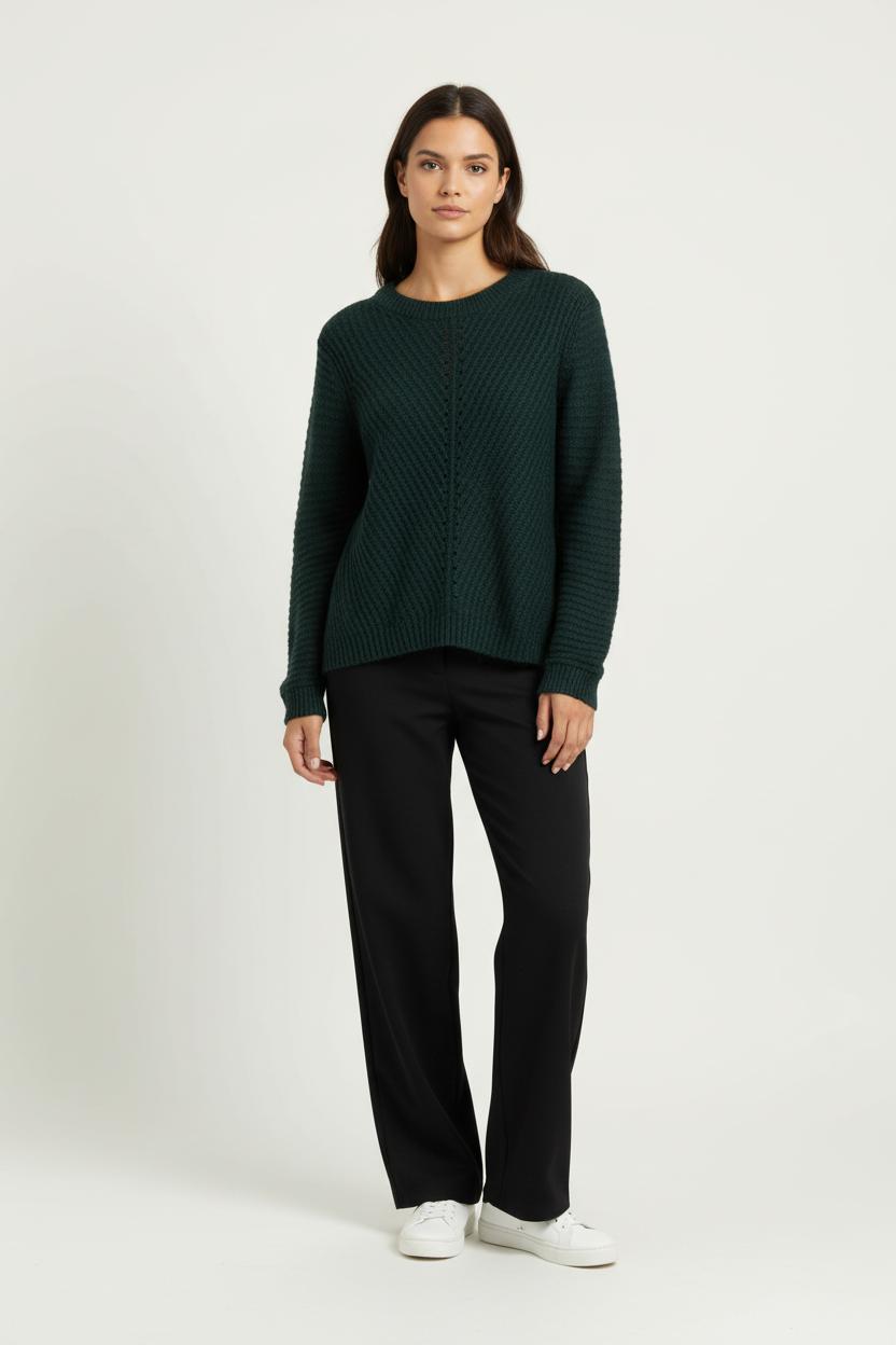 Pull Vert - Taille L/40 de la marque La Fée Maraboutée | PARAD95843 - Vendu par Paradigme - Image 1