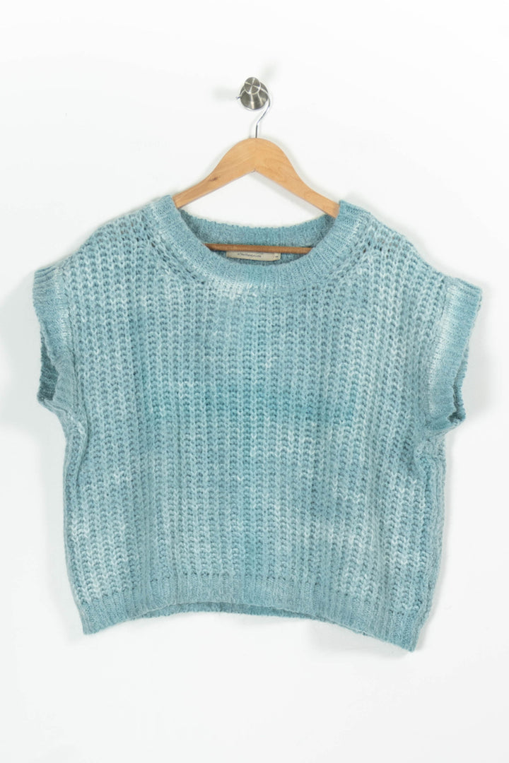 Pull Sans Manches Bleu - Taille L/40 de la marque La Fée Maraboutée | PARAD95846 - Vendu par Paradigme - Image 2