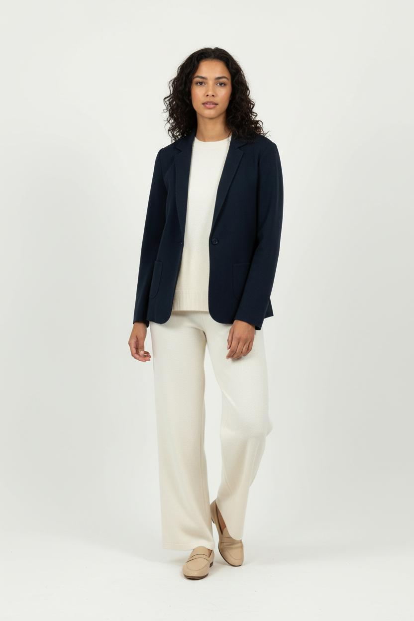 Blazer Bleu - Taille M/38 de la marque La Fée Maraboutée | PARAD95847 - Vendu par Paradigme - Image 1