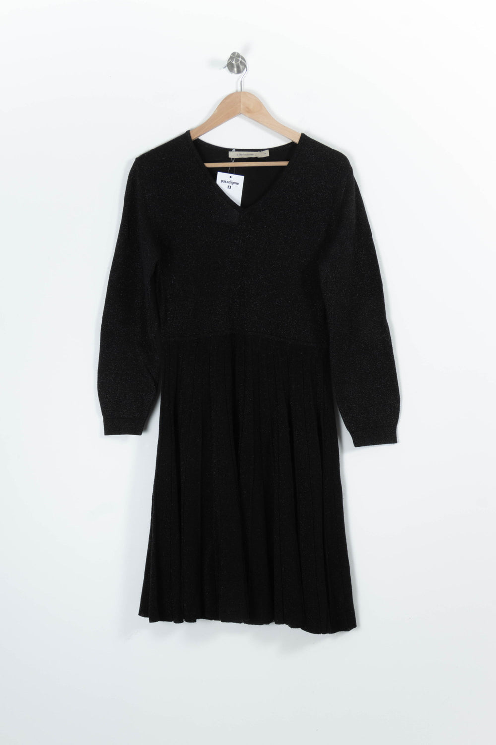 Robe Noire - Taille S/36 de la marque La Fée Maraboutée | PARAD95848 - Vendu par Paradigme - Image 2