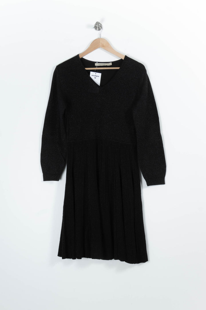 Robe Noire - Taille S/36 de la marque La Fée Maraboutée | PARAD95848 - Vendu par Paradigme - Image 2
