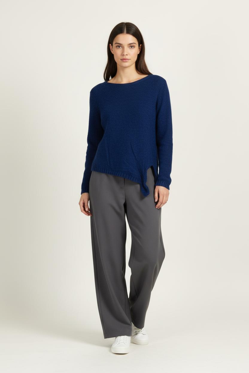 Pull Bleu - Taille L/40 de la marque La Fée Maraboutée | PARAD95854 - Vendu par Paradigme - Image 1