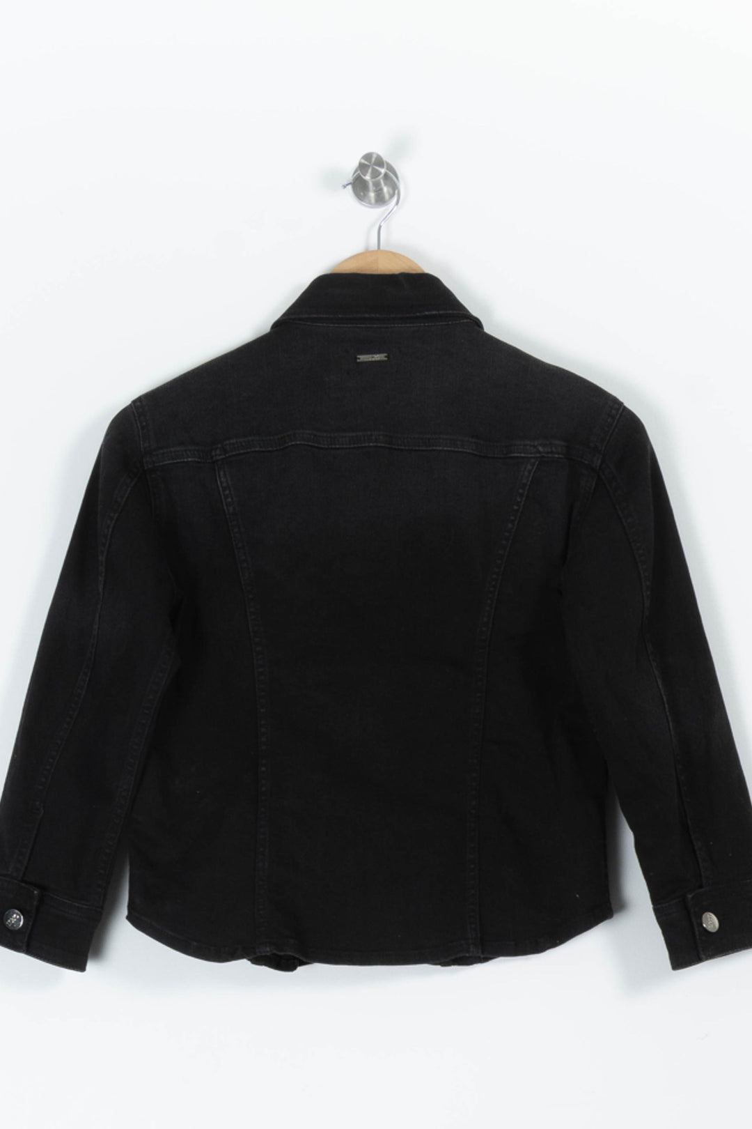 Veste En Jean Noire - Taille XL/42 de la marque Liu Jo | PARAD95858 - Vendu par Paradigme - Image 4