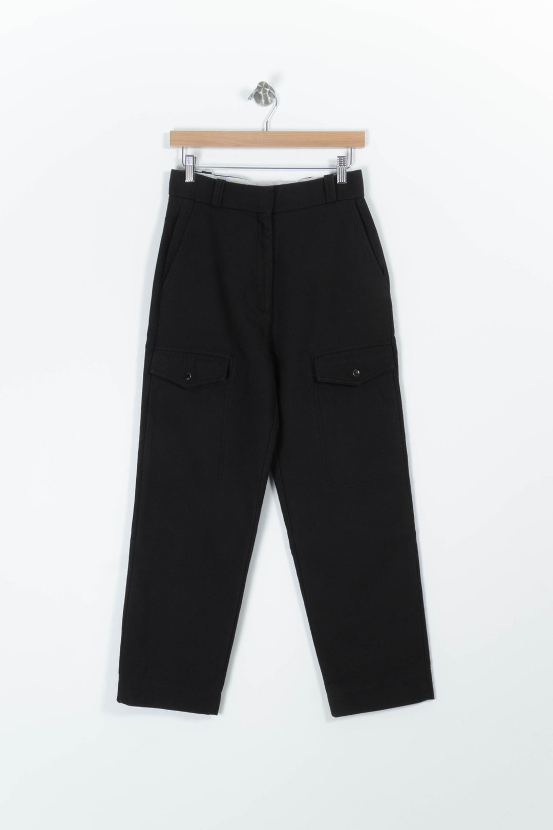 Pantalon Cargo Noir - Taille S/36 de la marque Sandro | PARAD95862 - Vendu par Paradigme - Image 2