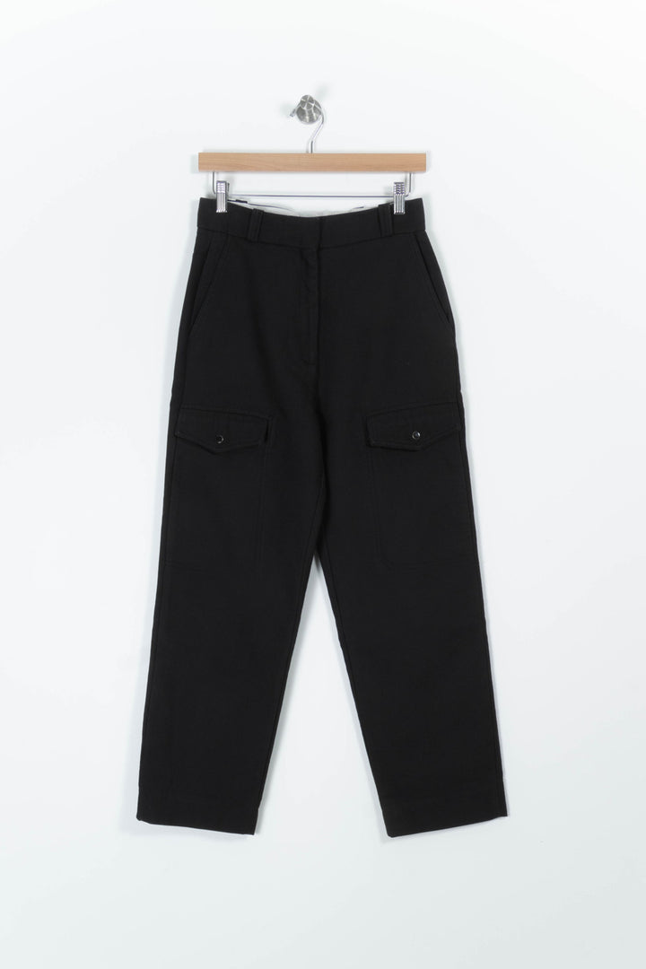 Pantalon Cargo Noir - Taille S/36 de la marque Sandro | PARAD95862 - Vendu par Paradigme - Image 2