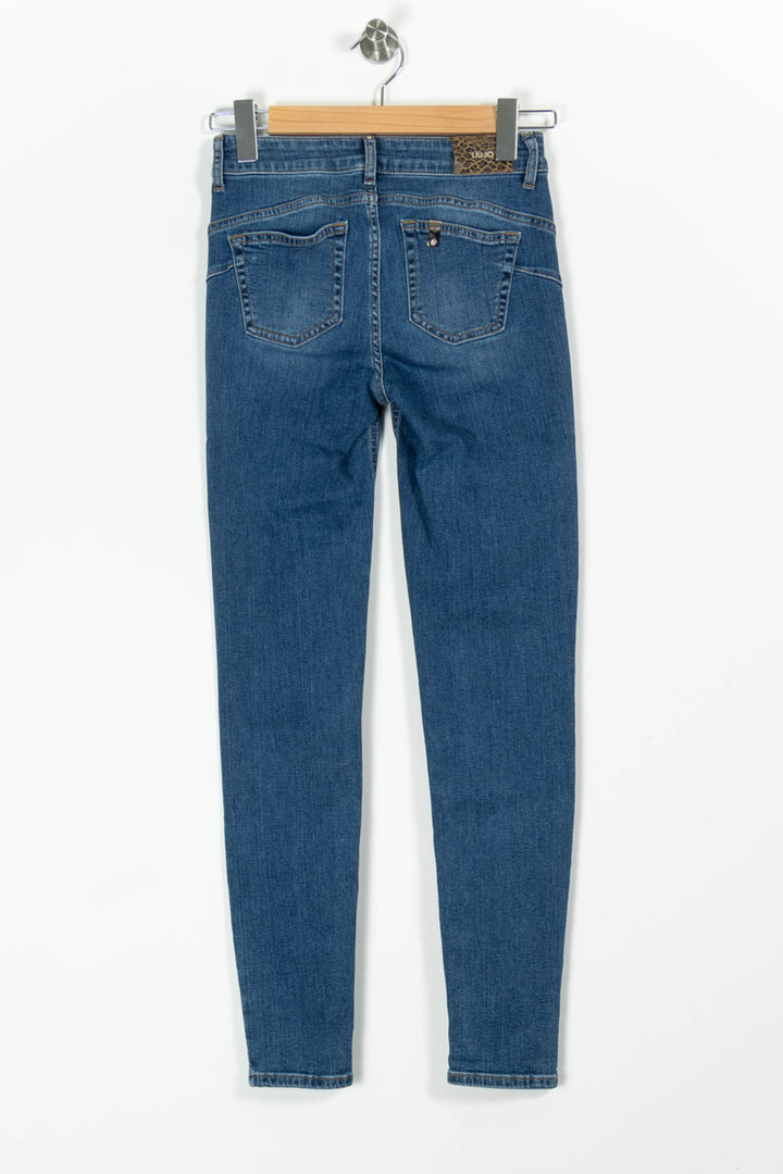 Jean Skinny Bleu - Taille S/36 de la marque Liu Jo | PARAD95863 - Vendu par Paradigme - Image 4