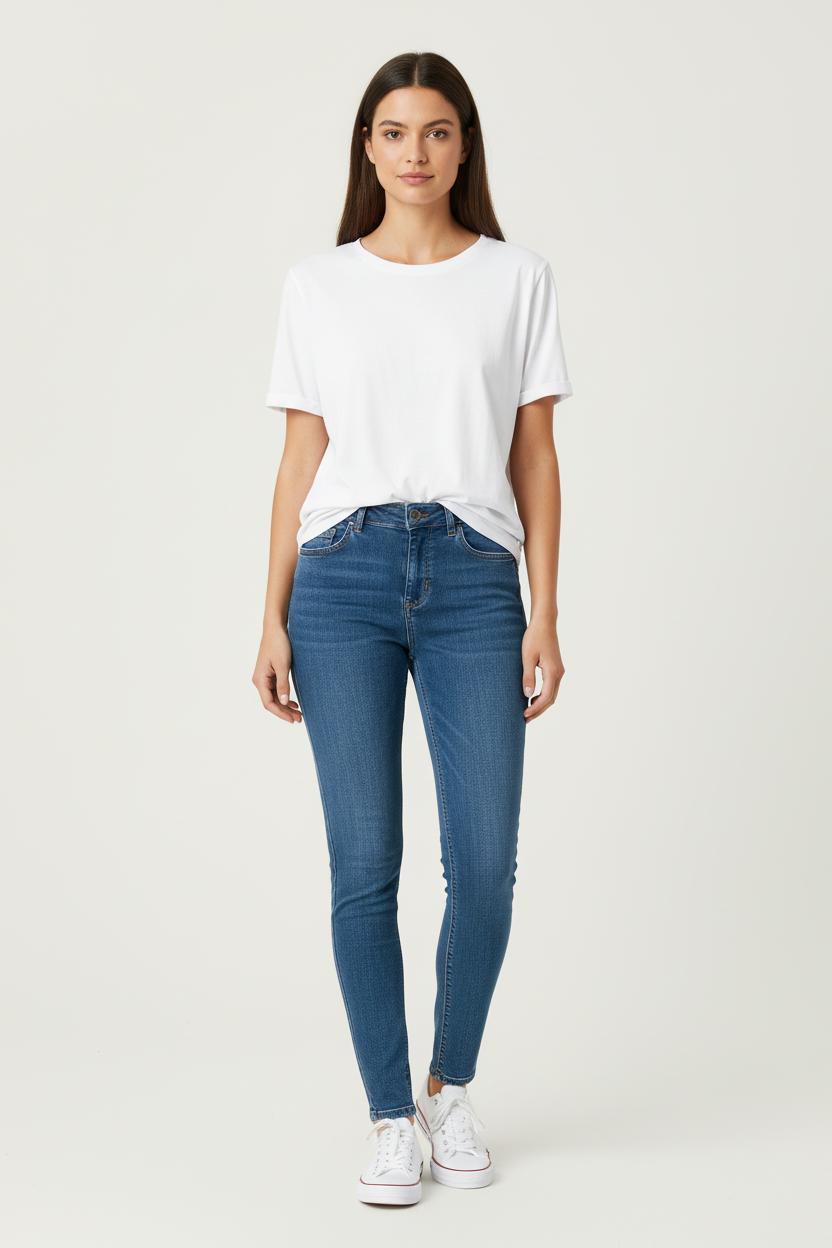 Jean Skinny Bleu - Taille S/36 de la marque Liu Jo | PARAD95863 - Vendu par Paradigme - Image 1