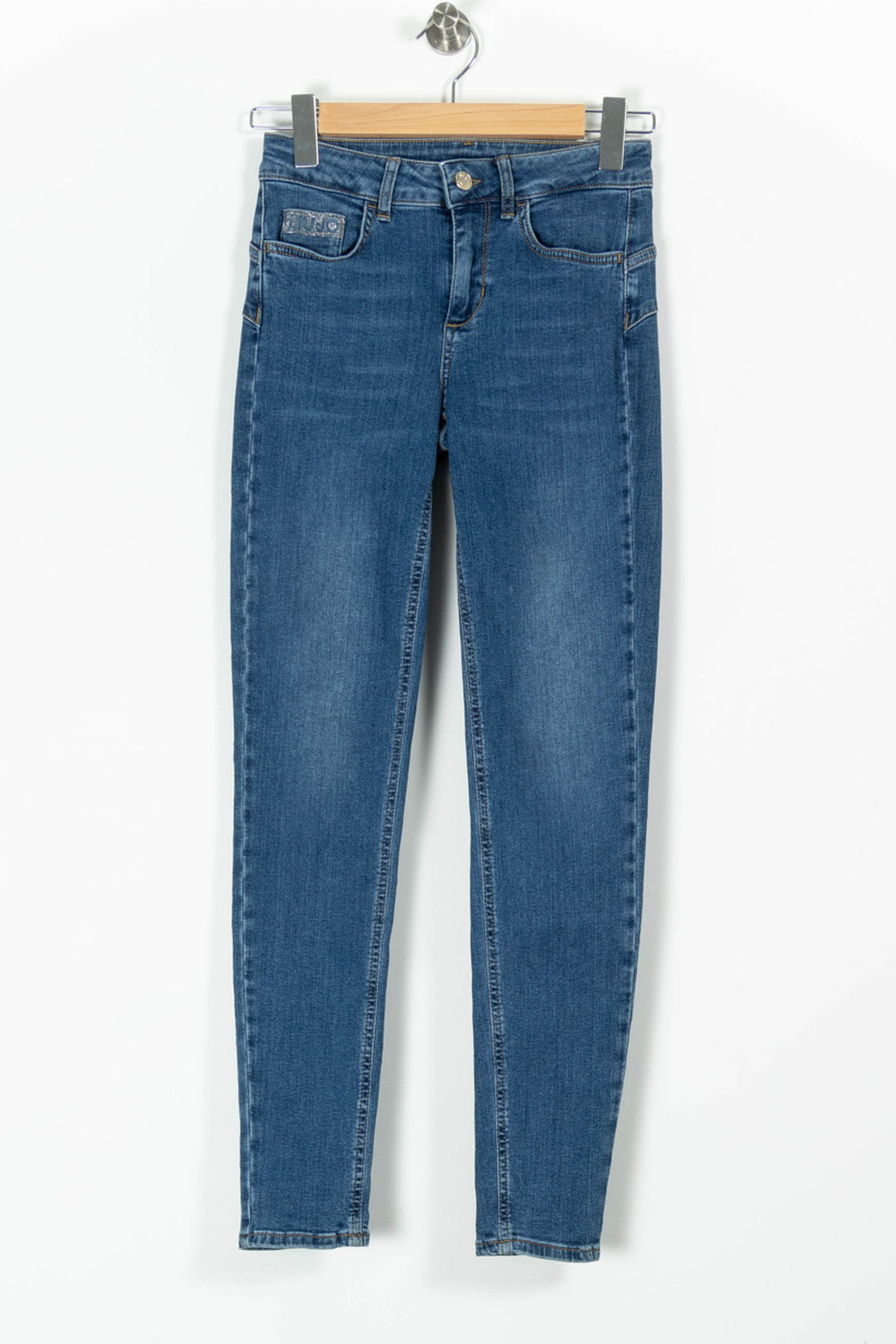 Jean Skinny Bleu - Taille S/36 de la marque Liu Jo | PARAD95863 - Vendu par Paradigme - Image 2