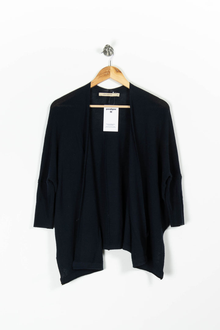 Cardigan Bleu - Taille S/36 de la marque La Fée Maraboutée | PARAD95865 - Vendu par Paradigme - Image 2