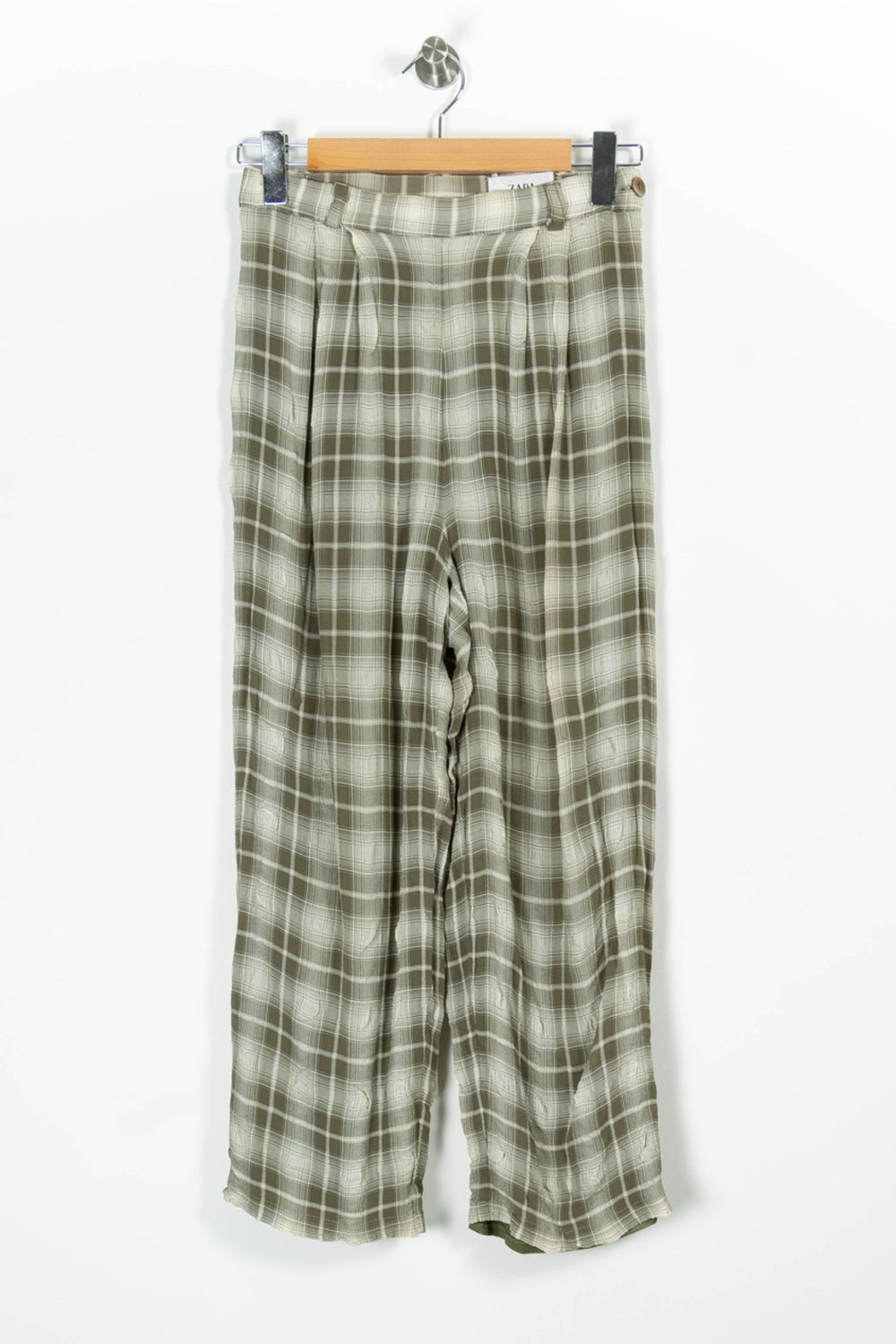 Pantalon Large Vert et Blanc - Taille M/38 de la marque ZAPA | PARAD95874 - Vendu par Paradigme - Image 2