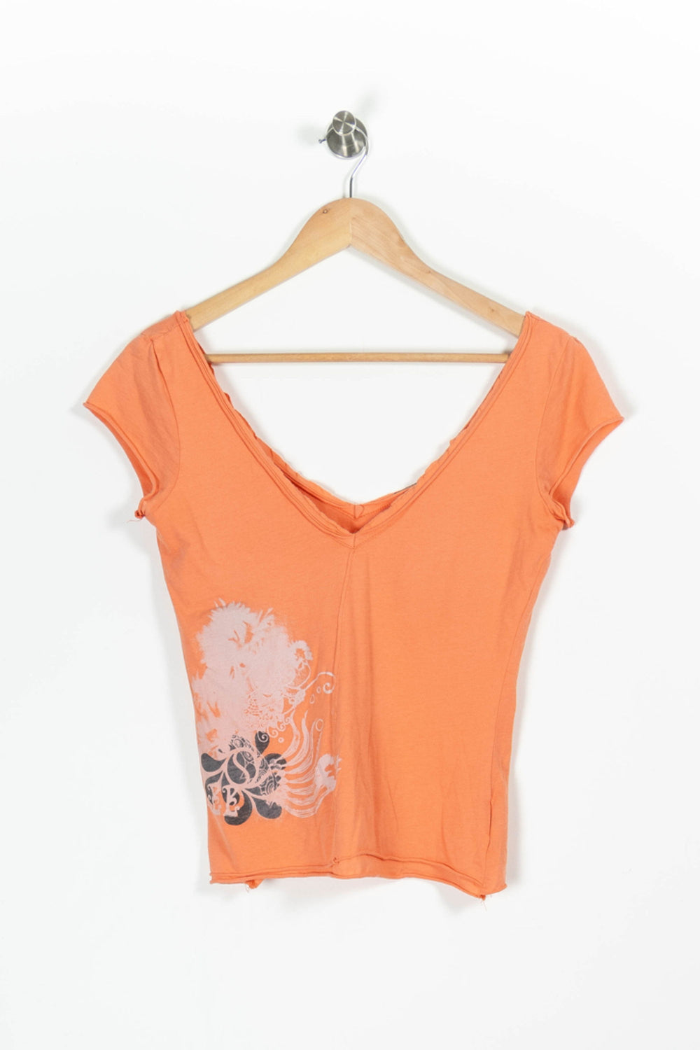 T-shirt Orange - Taille S/36 de la marque Lee | PARAD95883 - Vendu par Paradigme - Image 2