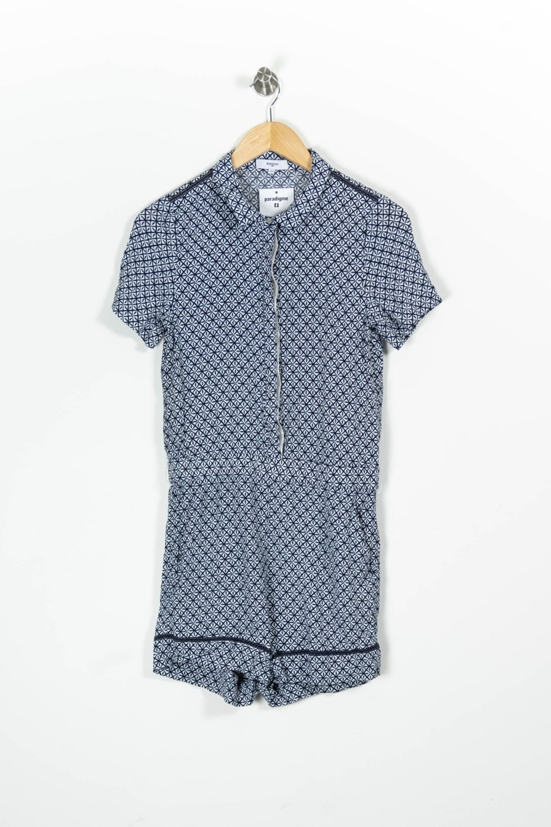 Combishort Bleu et Blanc - Taille M/38 de la marque Suncoo | PARAD95889 - Vendu par Paradigme - Image 2