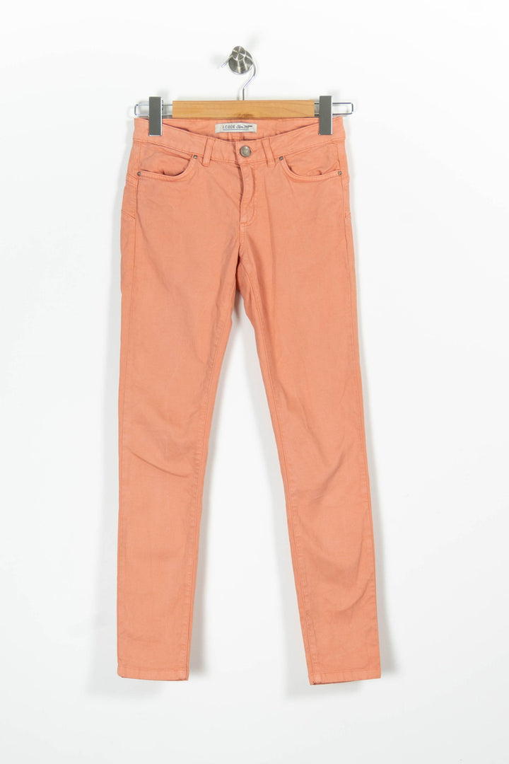 Jean Orange - Taille XXS/32 de la marque I.Code | PARAD95891 - Vendu par Paradigme - Image 2