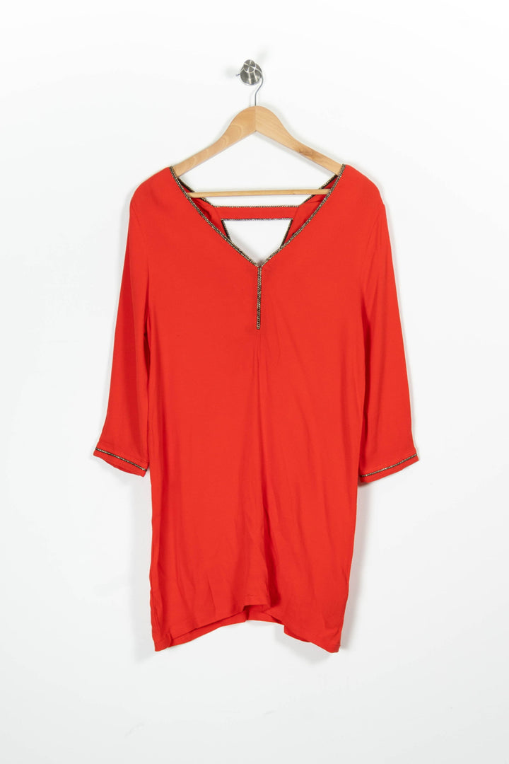 Tunique Rouge - Taille S/36 de la marque Grace & Mila | PARAD95896 - Vendu par Paradigme - Image 2