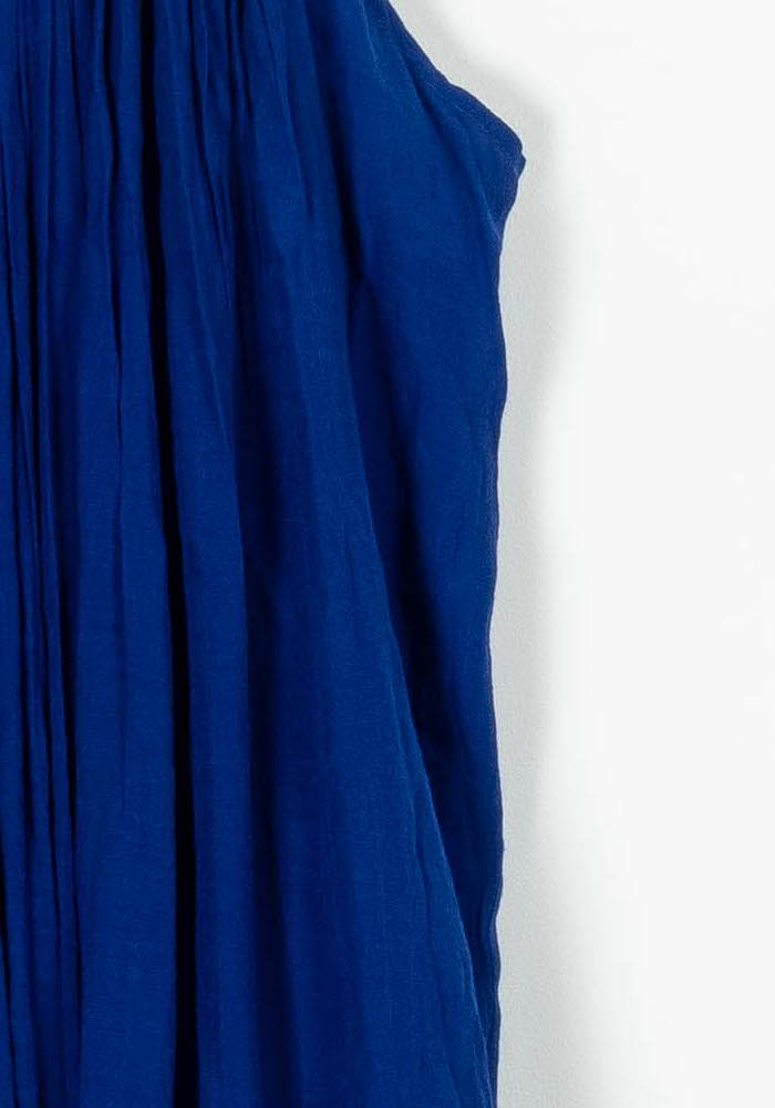 Robe Trapèze Bleue - Taille S/36 de la marque Suncoo | PARAD95897 - Vendu par Paradigme - Image 3