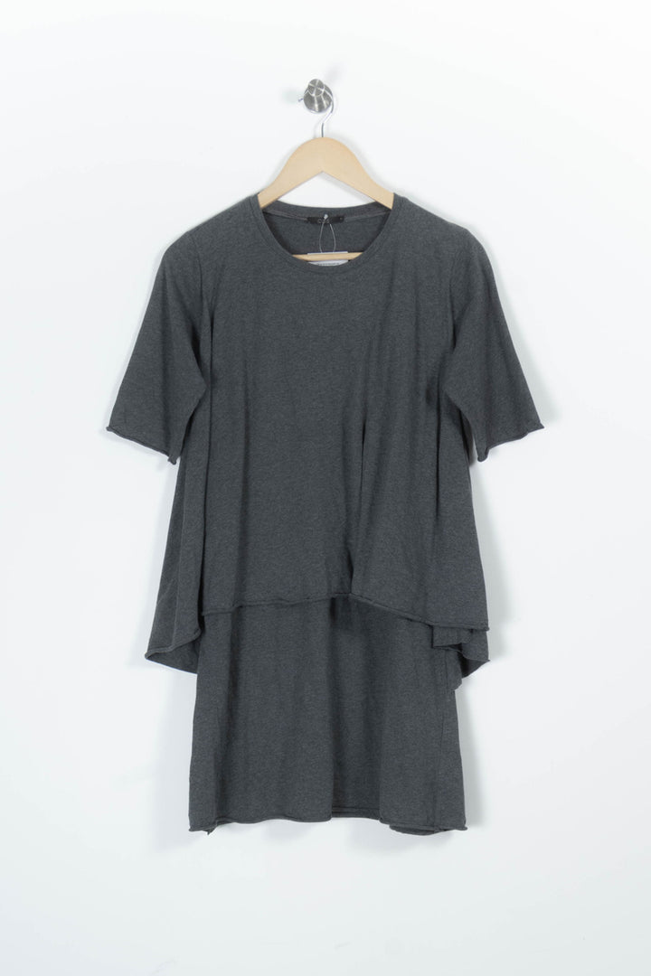 Robe Courte Grise - Taille S/36 de la marque COS | PARAD95899 - Vendu par Paradigme - Image 2