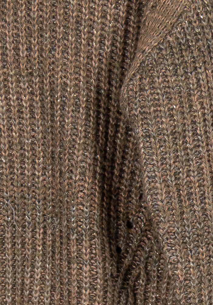 Pull Col Roulé Marron - Taille S/36 de la marque IKKS | PARAD95904 - Vendu par Paradigme - Image 3