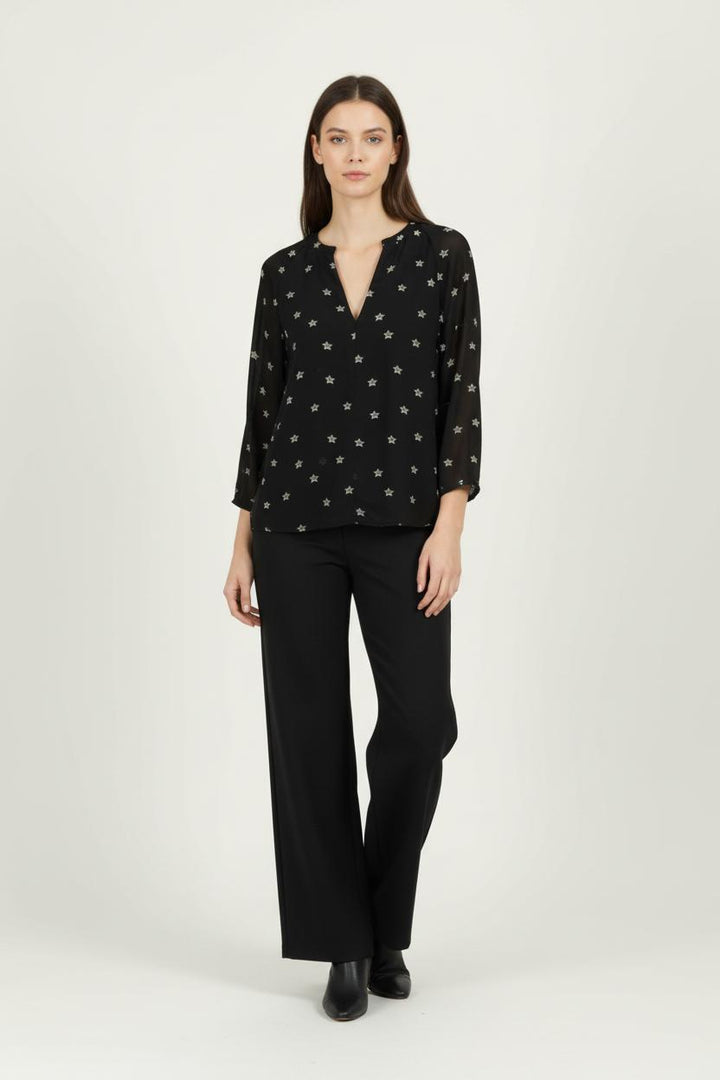 Blouse Noire et Blanche - Taille L/40 de la marque Bimba y Lola | PARAD95908 - Vendu par Paradigme - Image 1