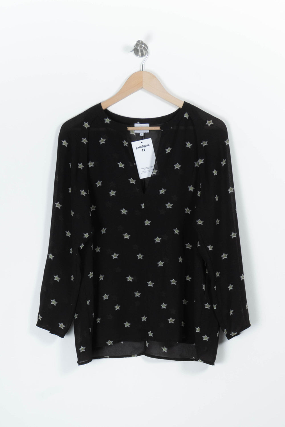 Blouse Noire et Blanche - Taille L/40 de la marque Bimba y Lola | PARAD95908 - Vendu par Paradigme - Image 2